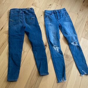 American Eagle denim bundle.  0